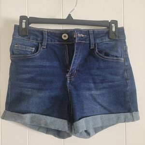 Denim Blue Women's Shorts